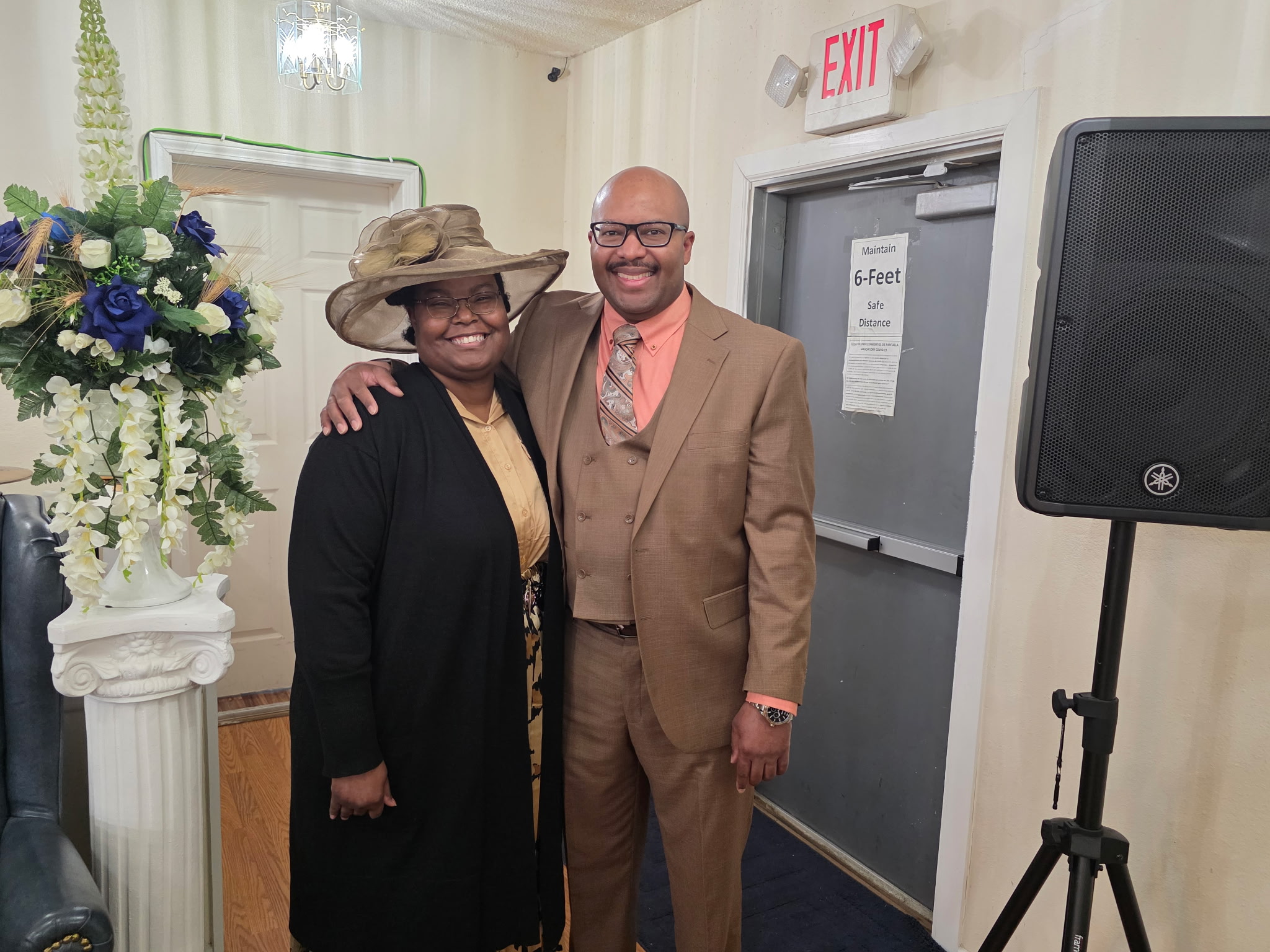 Deacon Mark Strickland and Cherise Strickland