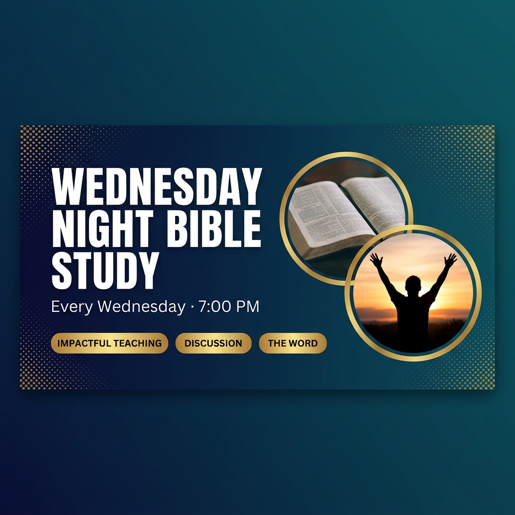 Wednesday Night Bible Study